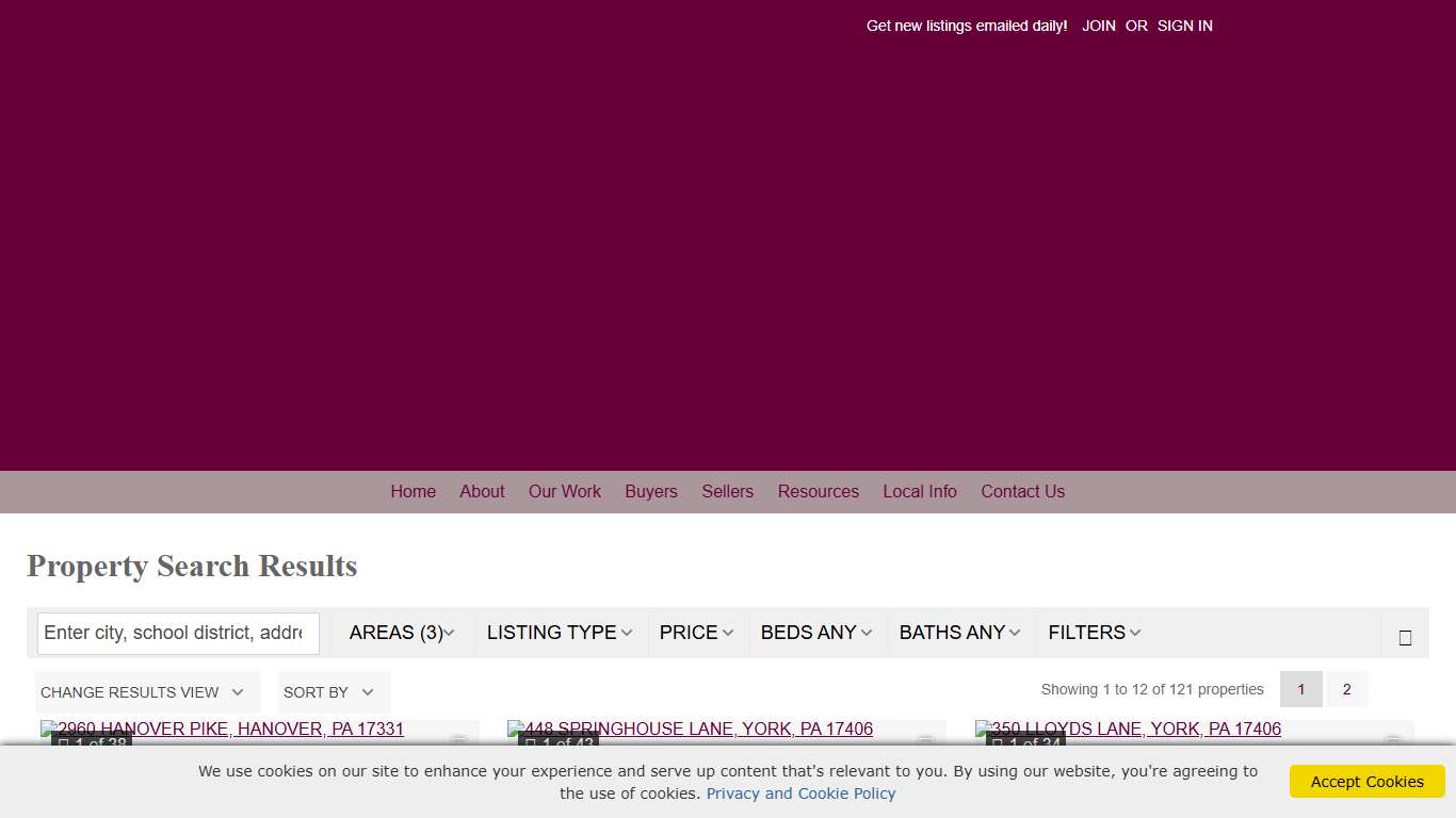 YORK County, ADAMS County, CARROLL County Residential Real Estate Properties For Sale - Berkshire Hathaway HomeServices Homesale Realty